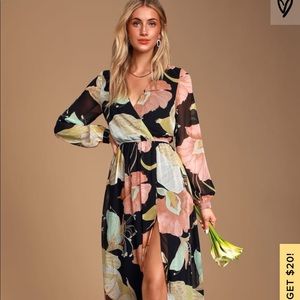 New lulus long dress.